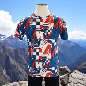 Puma BMW Motorsport M Logo Graphic T Shirt Med Red White‎ Blue Racing Streetwear